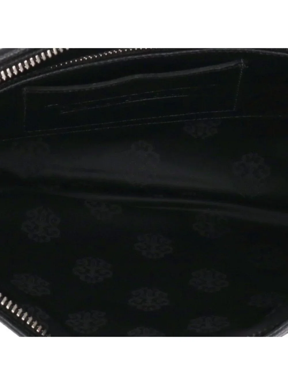 Chrome Hearts Flat Medium Plain Leather Clutch